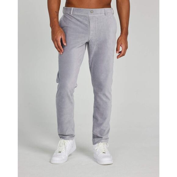 Redvanly Men's Collins Pull-On Corduroy Trouser Golf Pants in Shadow Sz Medium - Picture 1 of 5